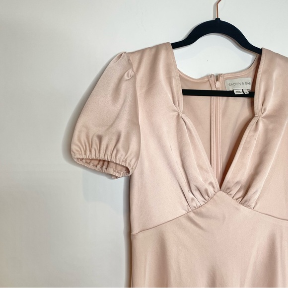 BHLDN Sachin + Babi Shelley Satin Midi Dress - Picture 7 of 9